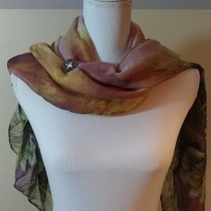 Floral Scarf/Shawl